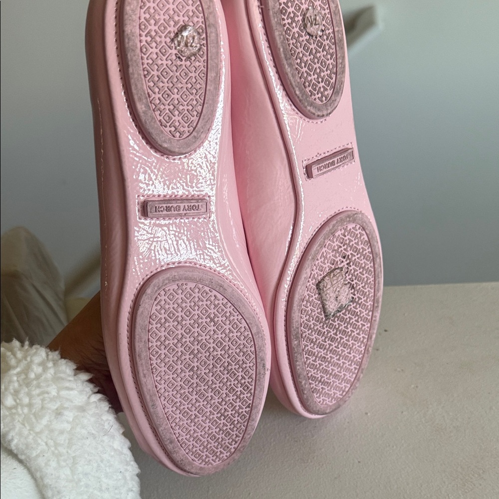 Tory Burch Blush Pink Flats - Picture 3 of 5